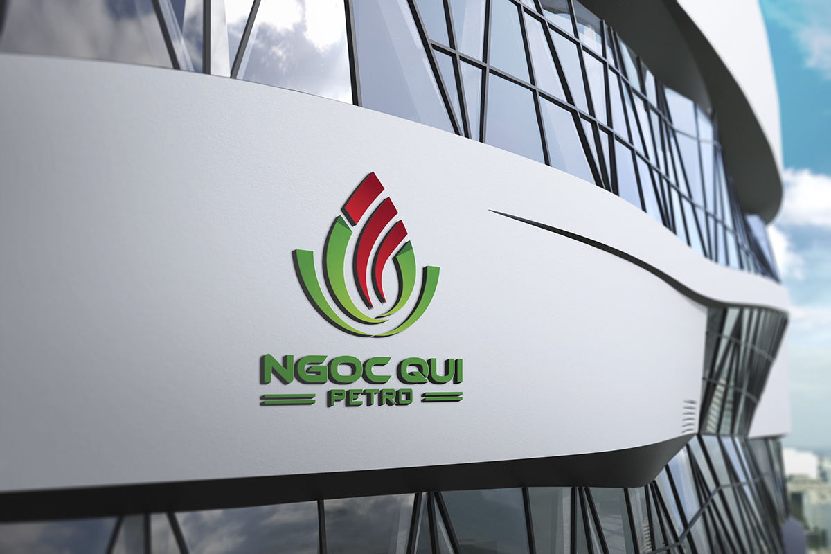 NGỌC QUI - Sáng tạo thương hiệu dầu khí Ngọc Qui với mẫu thiết kế logo ấn tượng